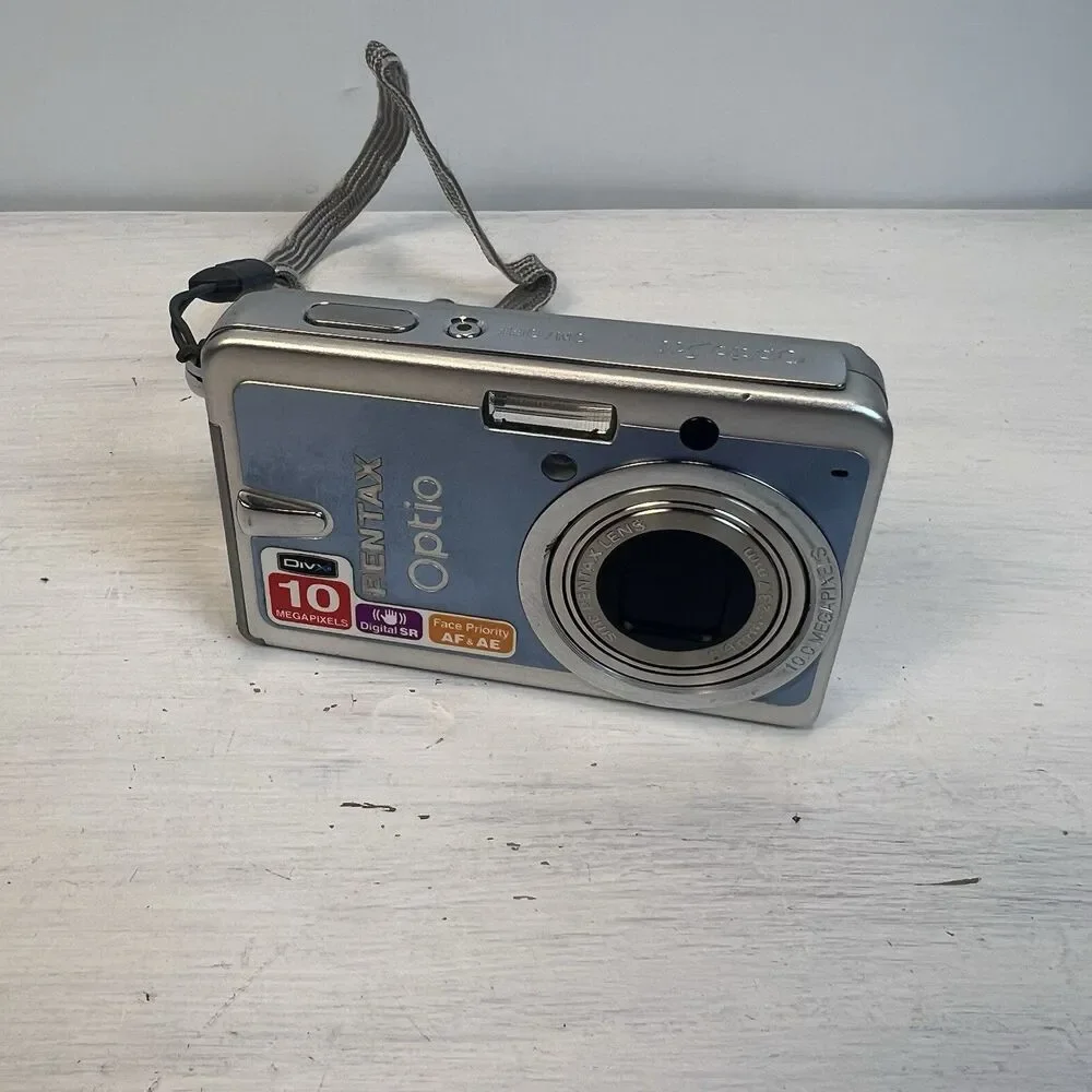 Pentax Optio S10 10MP Digital Camera – Complete in Box